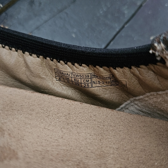 Vionic Women's 8 Ava Metallic Brown Quilted Ballet Flats Shoes Comfort Comfy - Picture 8 of 8